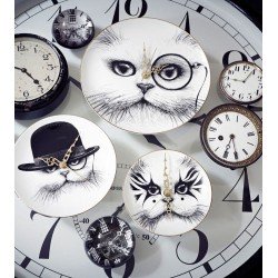 Orologio Decorativo Circus Cat 27cm Rory Dobner - GrelaParfum 3