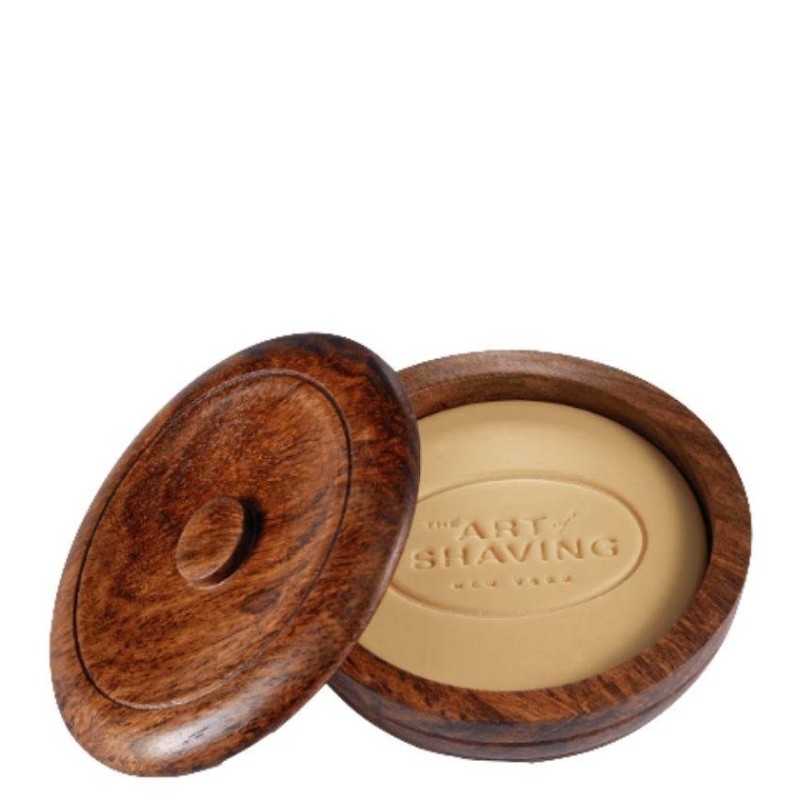 Lavander Shaving Soap Whit Wooden Bowl 95gr