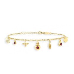 Bracciale Catenella Oro con Charme Melograno